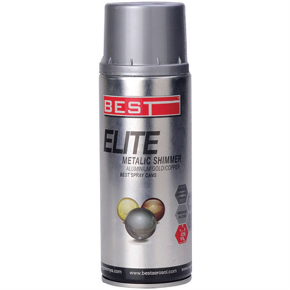 Best Elite Aluminium Shiny Metal Spray Paint 400 ml