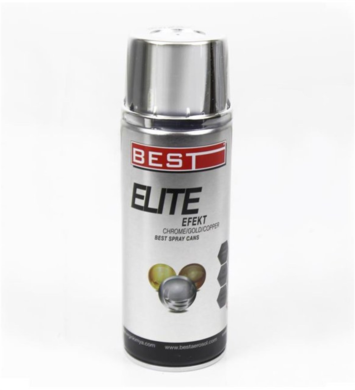 Best 5492 260-01 Chrome Silver Spray Paint