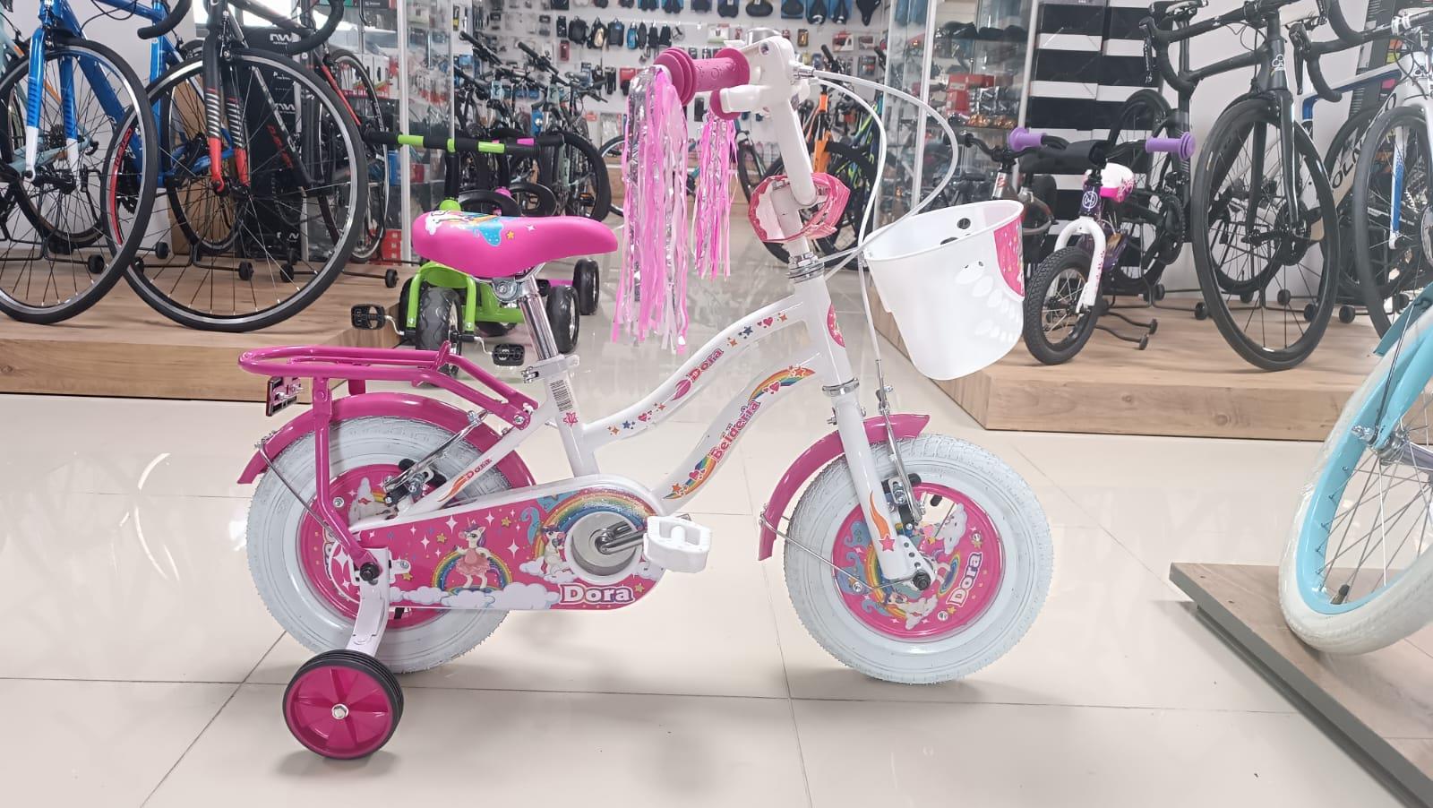 Max Dora 12 inç Beyaz Çocuk Bisikleti