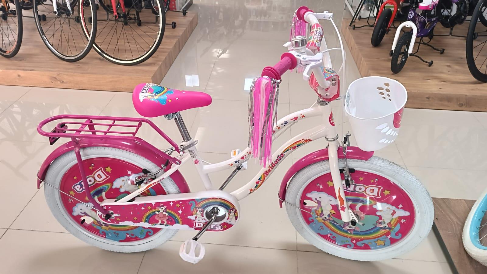 Max Dora 20" Beyaz Çocuk Bisikleti