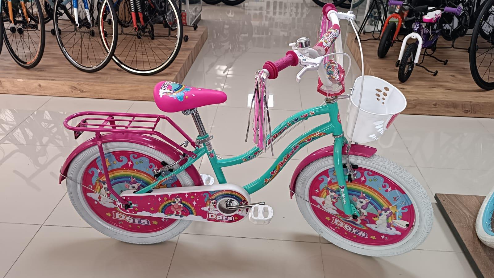 Max 20" Dora, бирюзовый детский велосипед