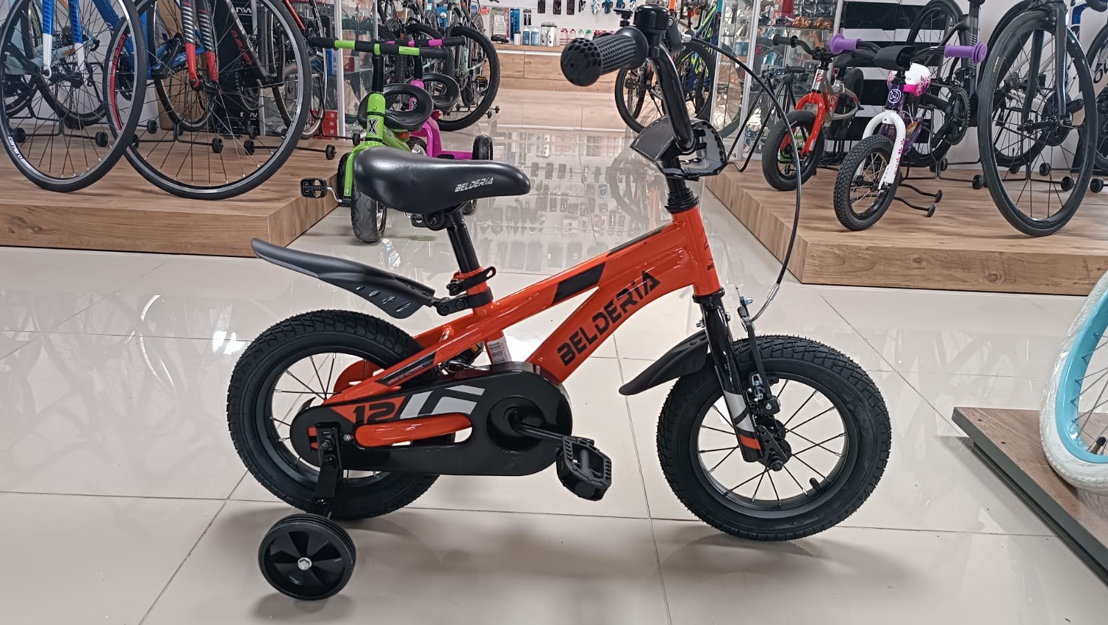 Max Cross 12" Turuncu Çocuk Bisikleti