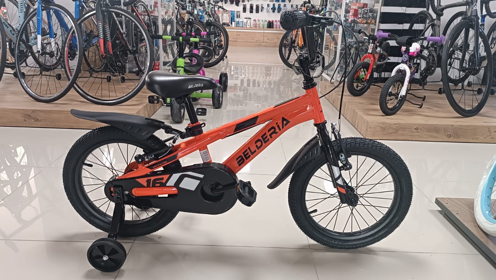 Max Cross 16" Оранжевый детский велосипед