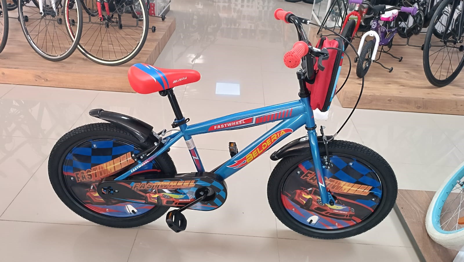 Max Fastwheel 20" Mavi Çocuk Bisikleti