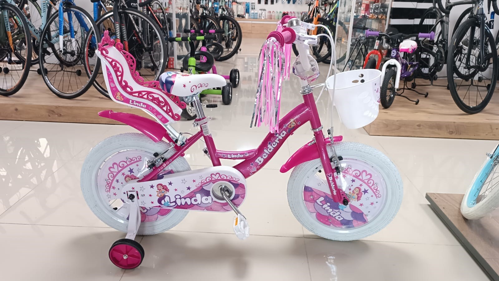 Max Linda 16-Inch Pink Kids' Bike