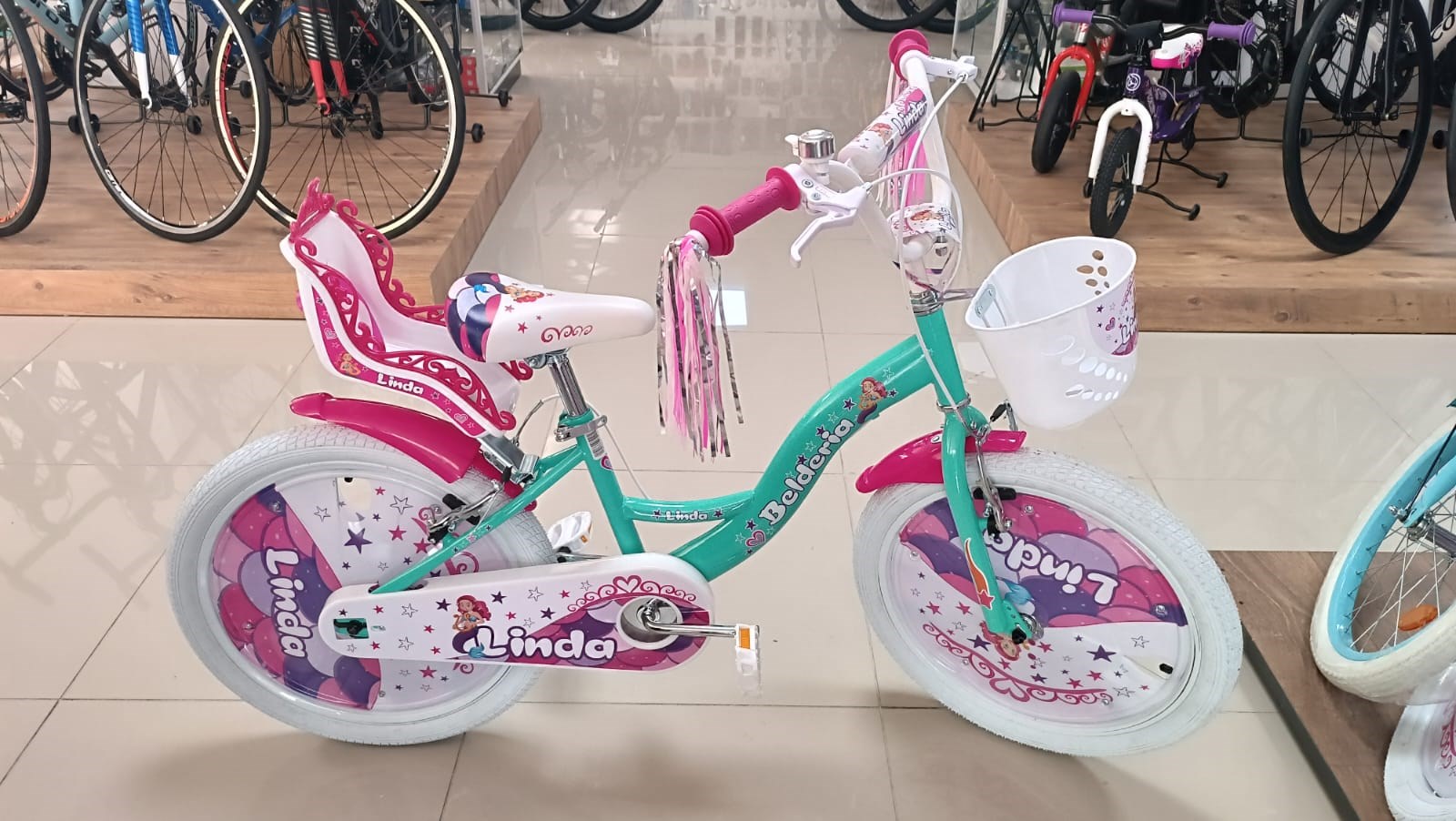 Max Linda 20" Turkuaz Çocuk Bisikleti