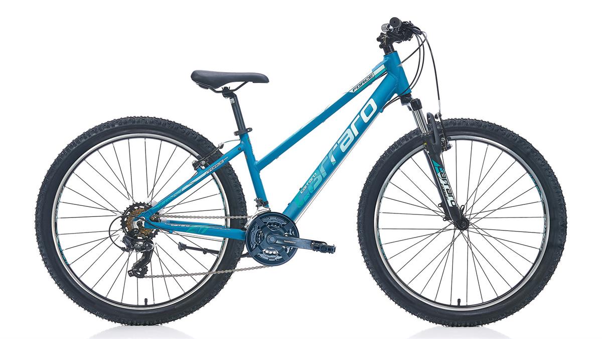 Carraro 27.5" Force 701 Dag Bisikletı 432H 21-V Vb Mat Turkuaz- Beyaz R2