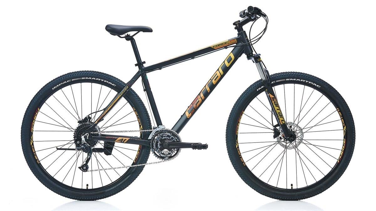 Carraro 27.5" Force 770 Mtb 27-Vitez Hd Mat Siyah-Gold-Bakır-Kırmızı R1