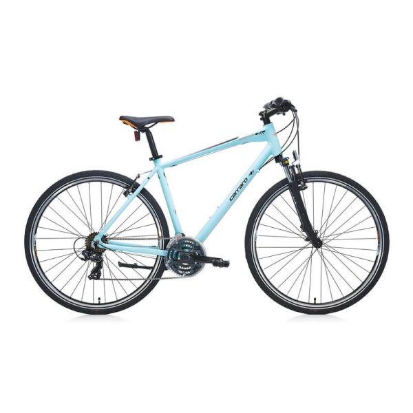 Carraro 28" Sportive 220 21-V Vb Mat Açik-Mavi-Siyah-Turuncu
