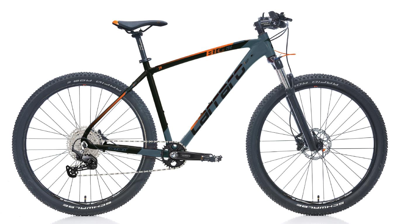 Carraro 29" Big 2912 Deore, горный велосипед, 12 скоростей, матовый сине-чёрно-оранжевый