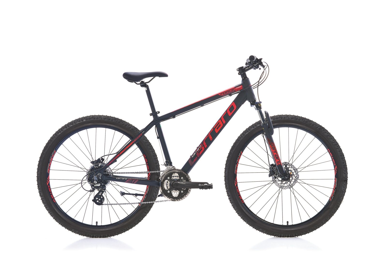 Carraro 27.5" Force 770C 432H 18-V Hd Mat-Antrasit-Kirmizi-Gumus