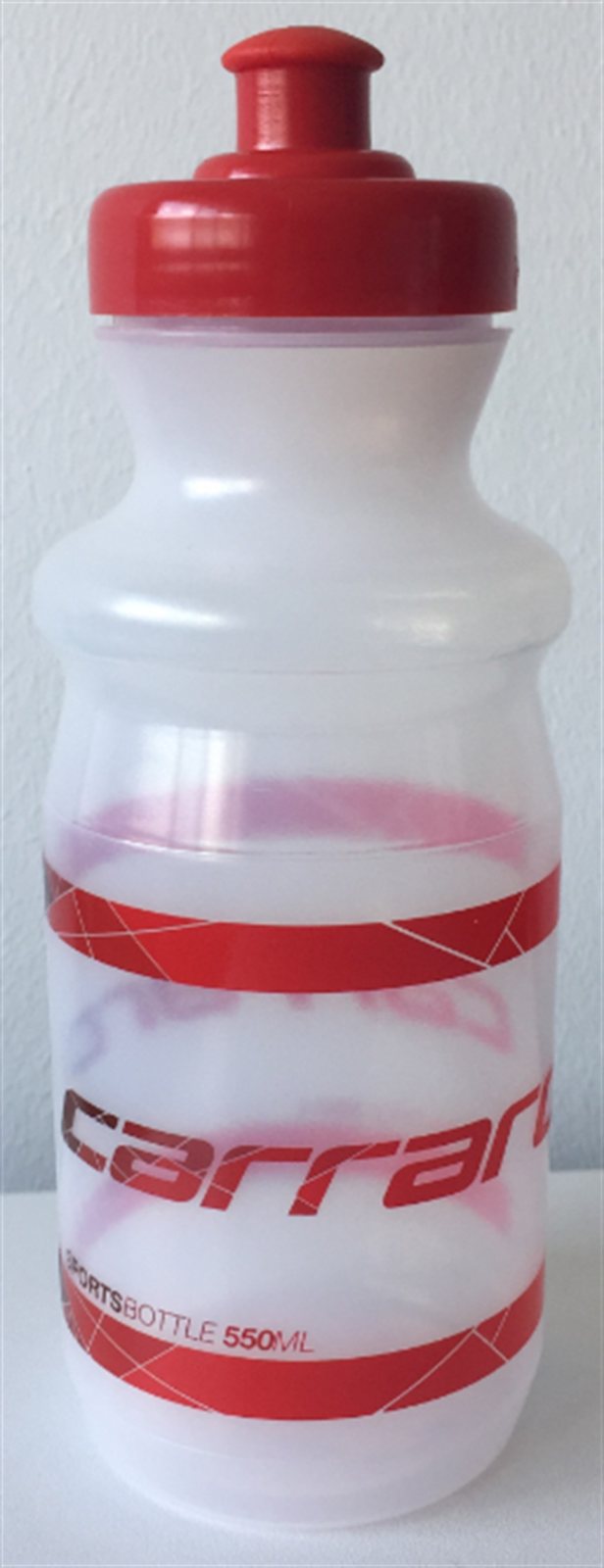 Carraro Bidon/Matara Şeffaf Kırmızı V16 550ML
