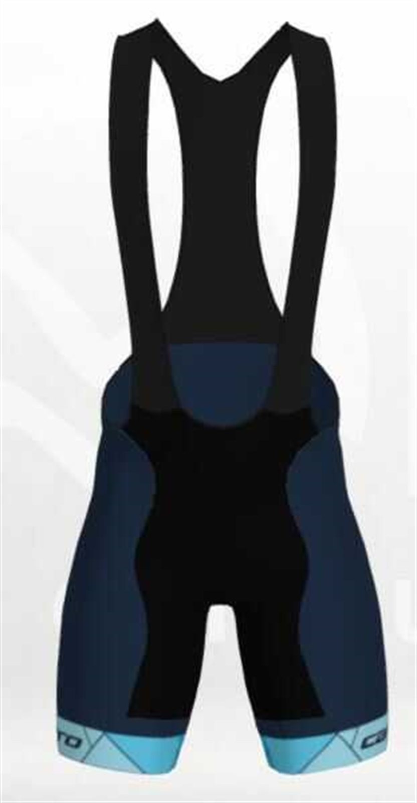 Carraro Force Bib Tayt Askılı Mavi S