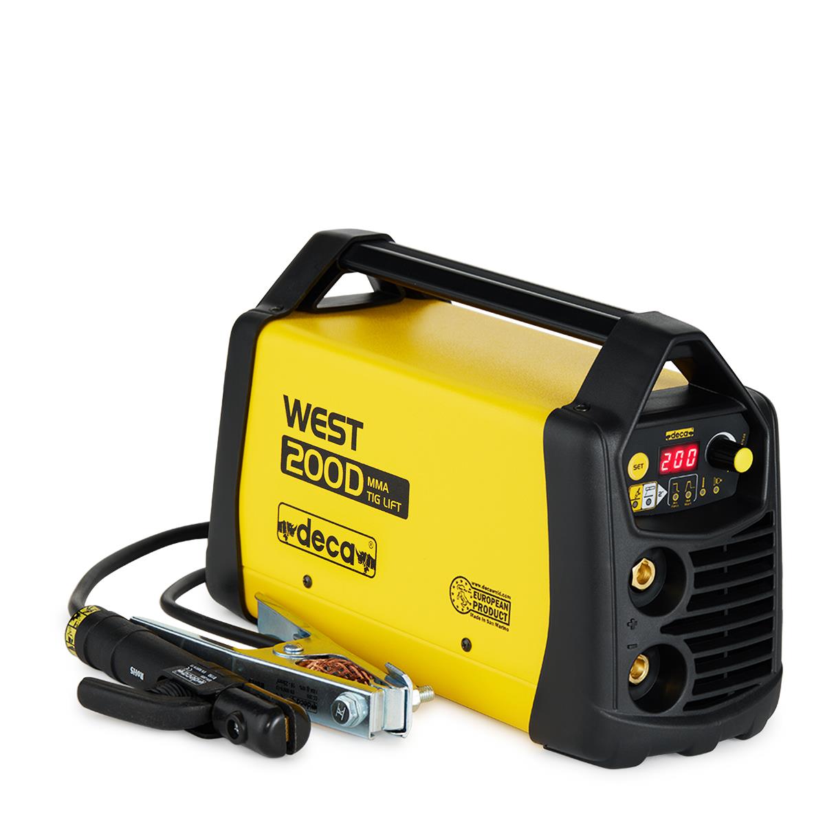 Deca West 200D Inverter Örtülü Elektrot Kaynak 200Amp
