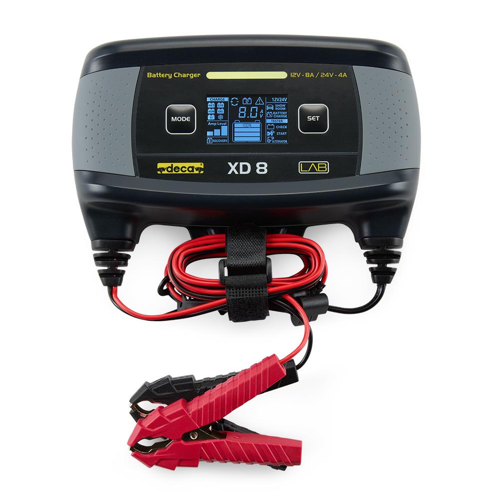 Deca XD 8 battery charger, 12–24 V, 180 Ah