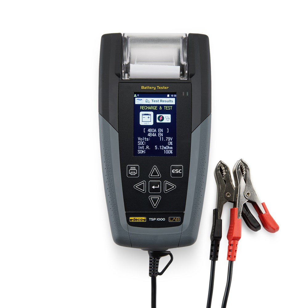 Deca TSP 1000 Prof. 12V Battery Tester with Printer