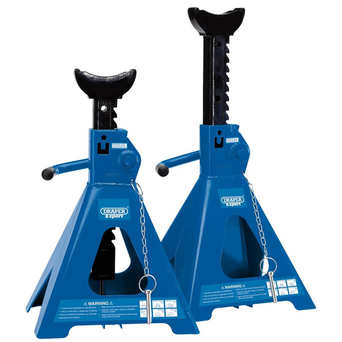 Draper DR 01814 5-Ton Fixed High-Type Jack Stand
