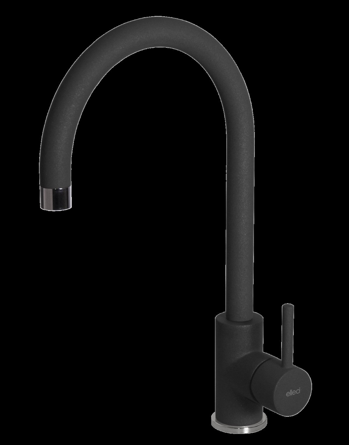 Elleci EL MGKC0140 — чёрный кухонный смеситель