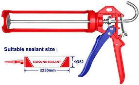 Emtop EMA ECGN01091 Caulking Gun, 230 mm
