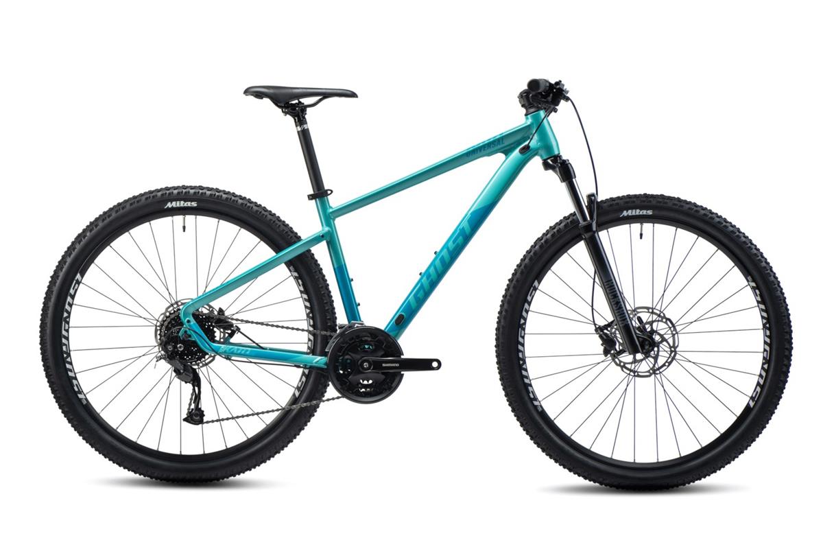 Ghost Kato 29 Universal AL GH15 Mountain Bike, Green/Blue