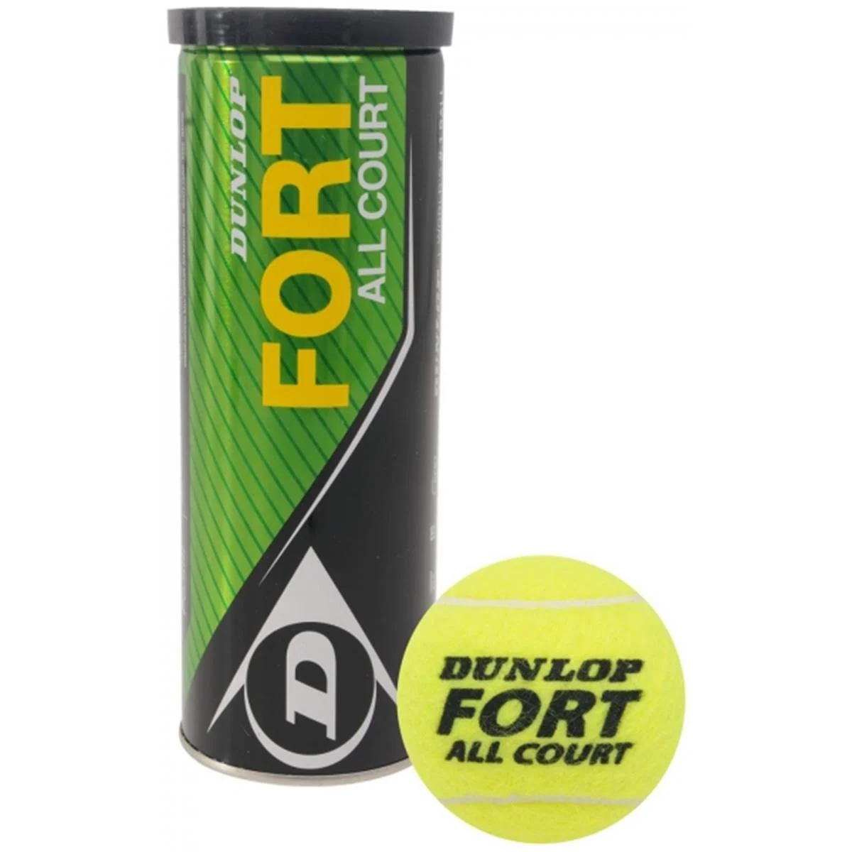 Dunlop Fort All Court Tennis Balls (Pack of 3) RD 601315