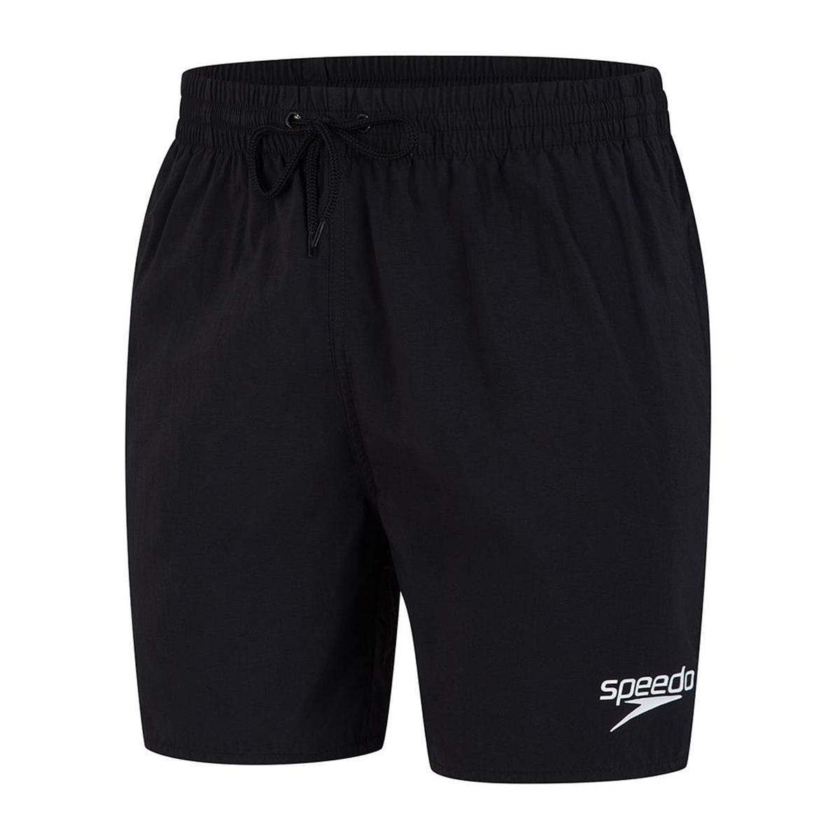 Speedo Essentials 16" Black Swim Shorts