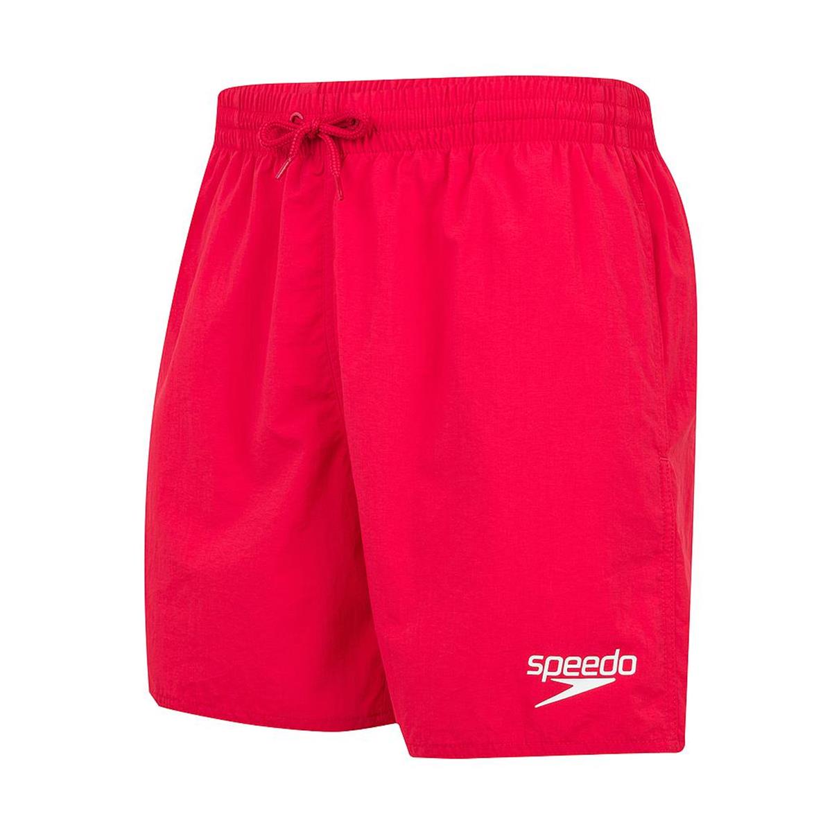 Speedo Essentials 16" Red Swim Shorts RD68