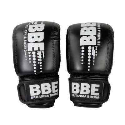 BBE RD BBEM436 PVC Boxing Gloves, Black/White, XL