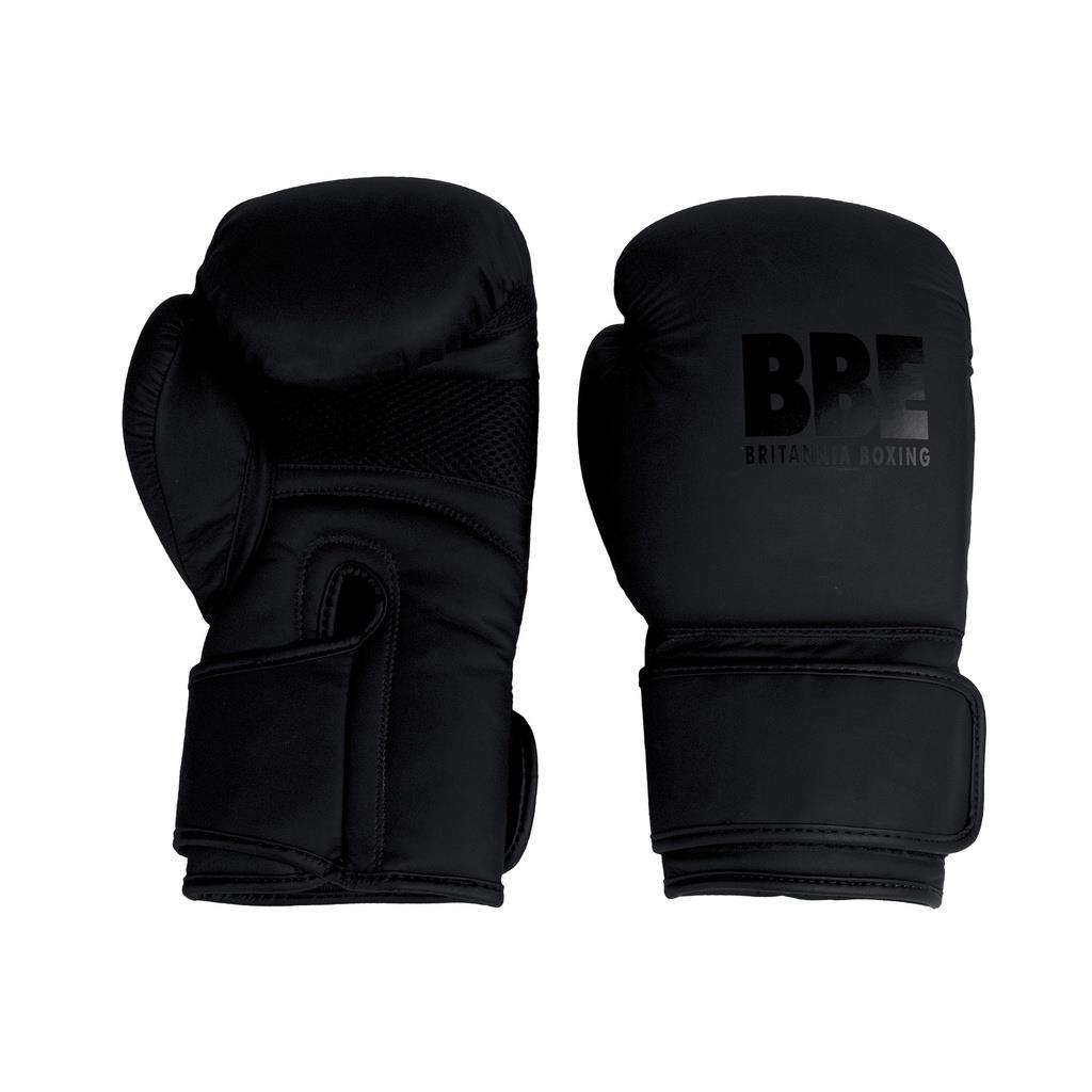 BBE Boxing Gloves Black 14 oz RD BBEM905