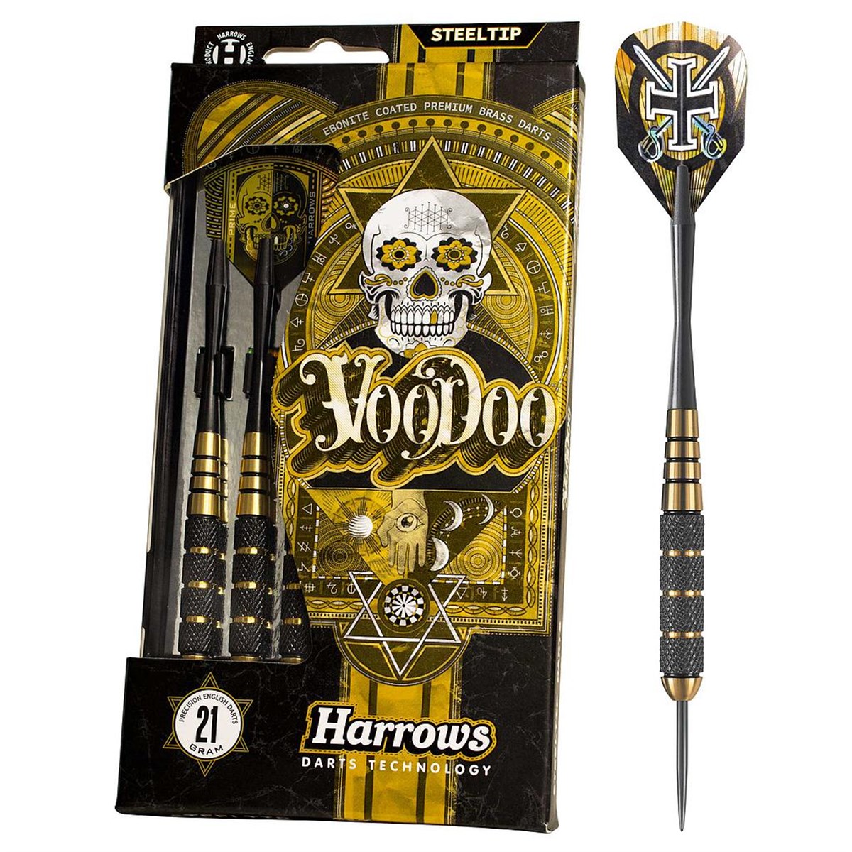 Дротики Harrows Voodoo, медь, 23 г
