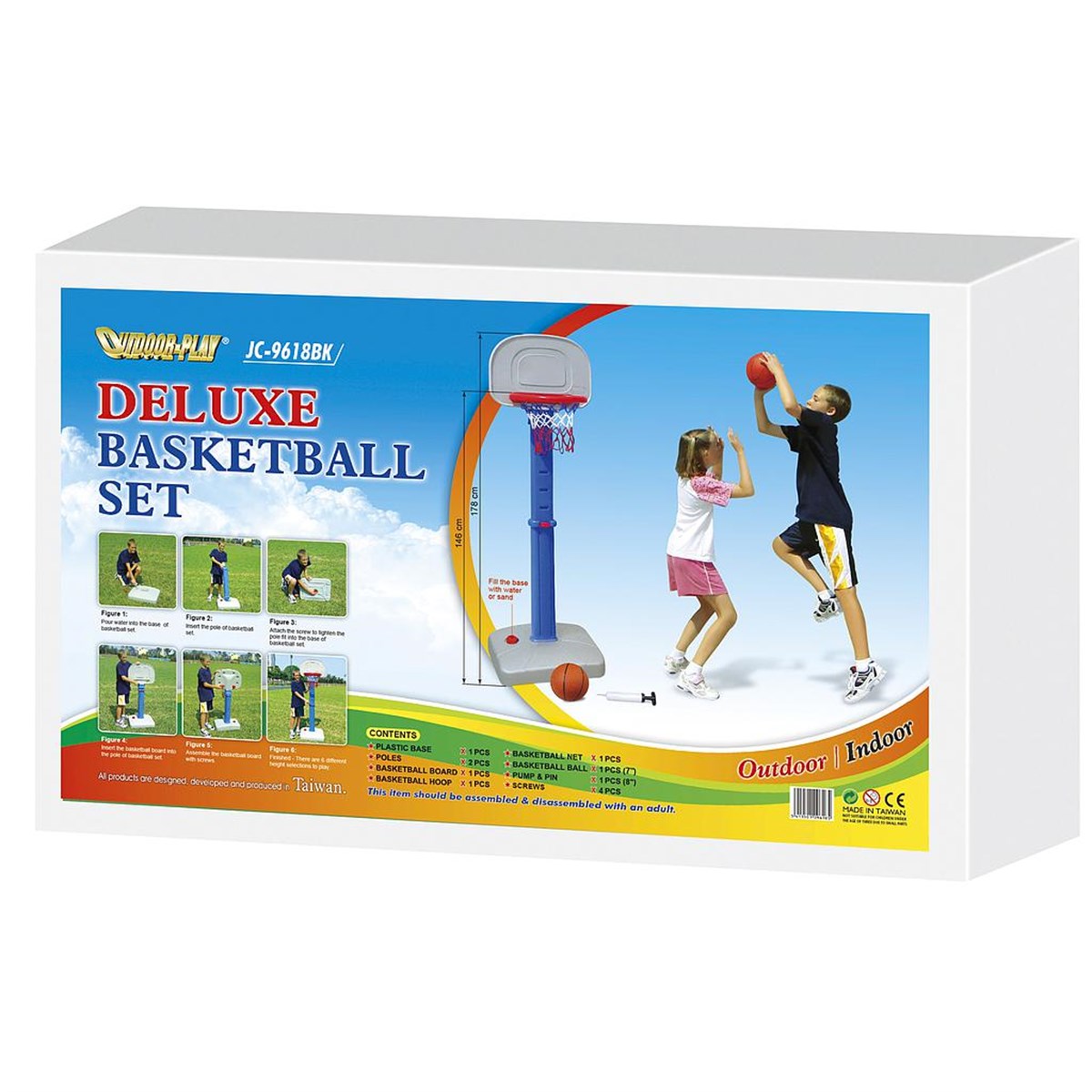 Oyuncak Basketbal Pota Seti