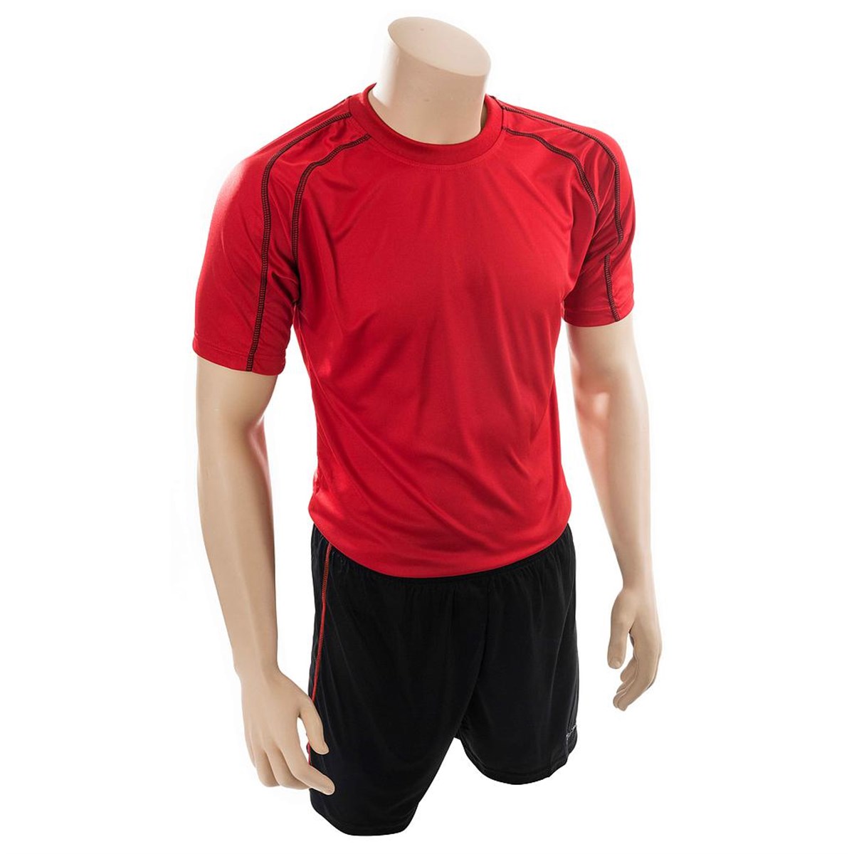 Precision RD34 Lyon Youth Red and Black Shorts and T-Shirt Set