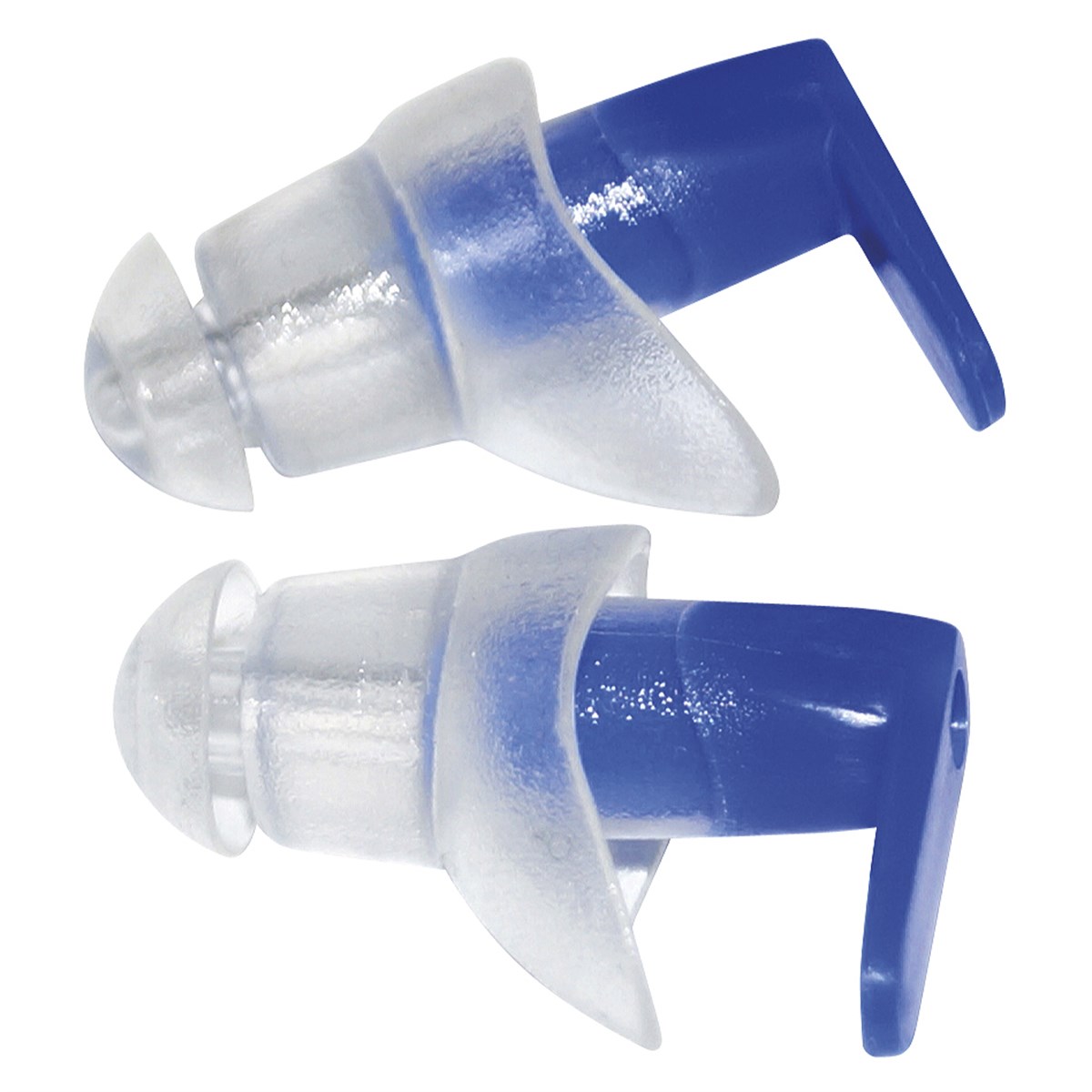 SwimTech Red/Transparent Swimming Earplugs