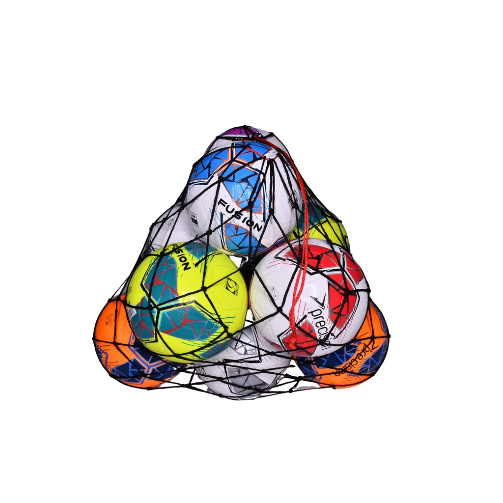 Precision Futbol Taşıma Torbası 12 Top Siyah