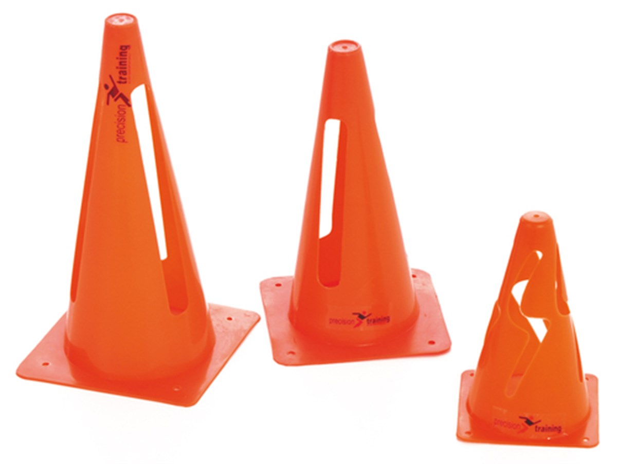 Precision RD TR701 Football Training Cones, 43 cm, Pack of 4