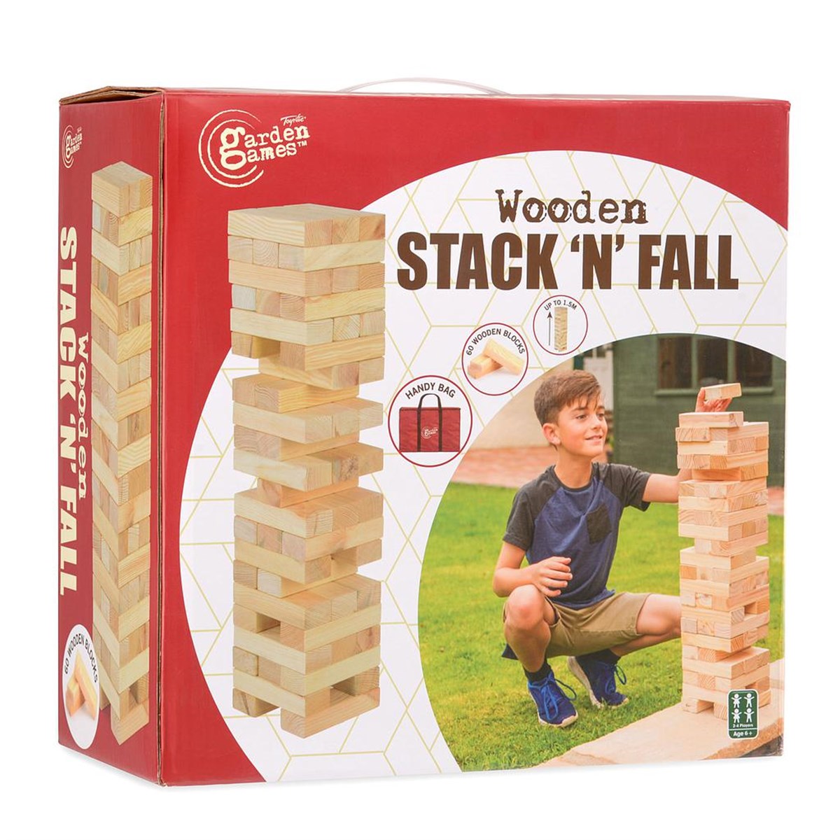 Garden RD TY5962 Giant Stack N Fall — деревянная башня