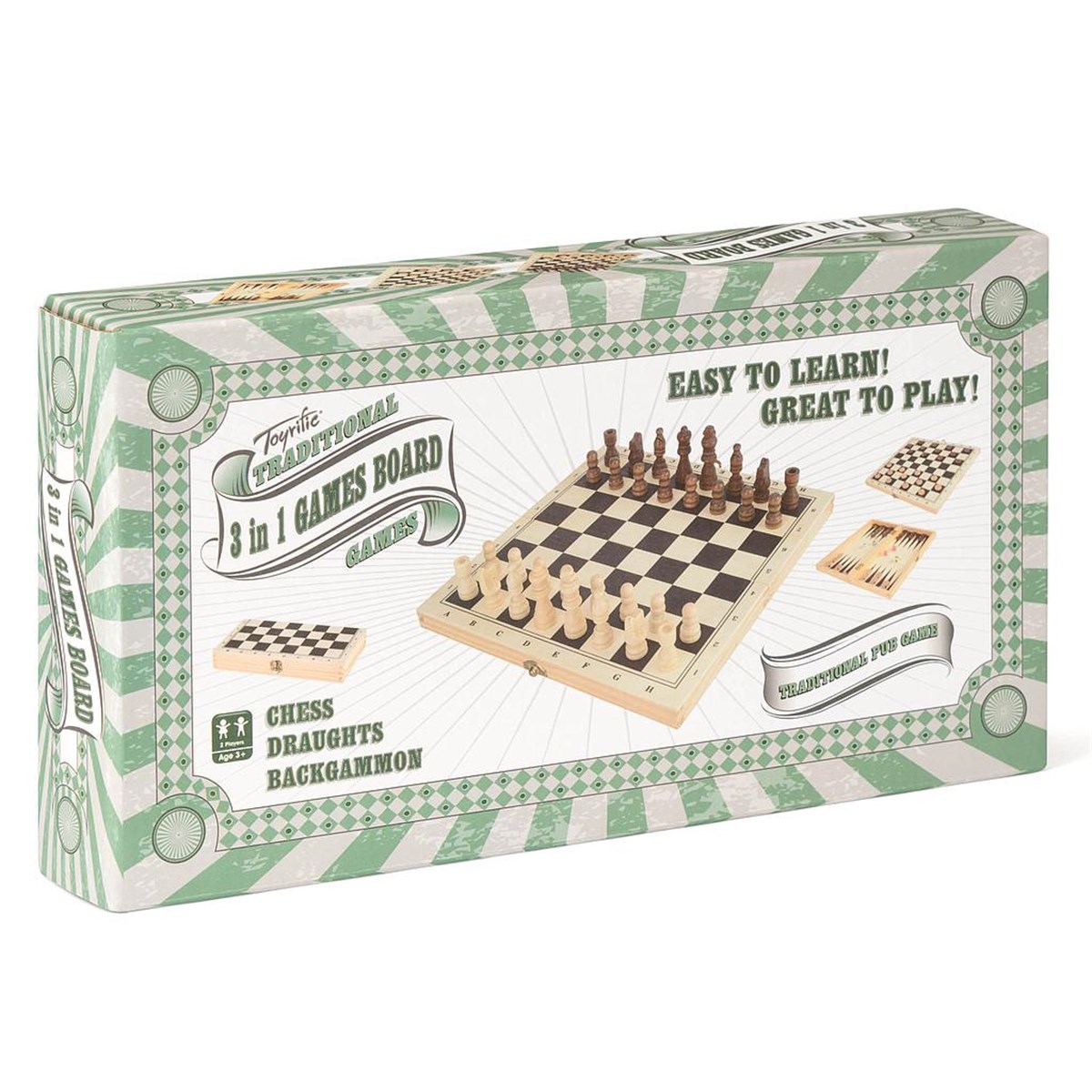 Toyrific RD TY5969 3-in-1 Games Board
