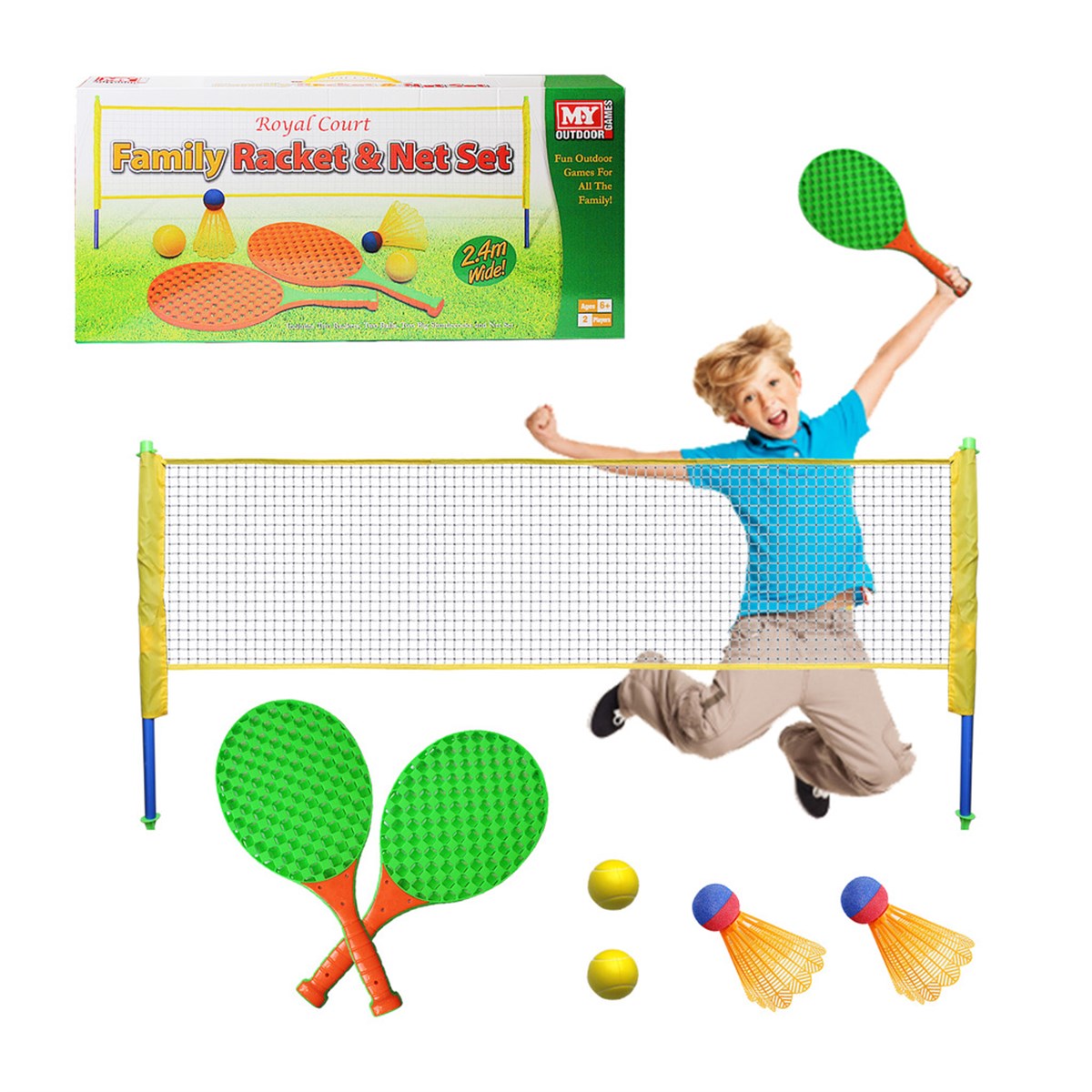 Oyuncak Tenis ve Net seti