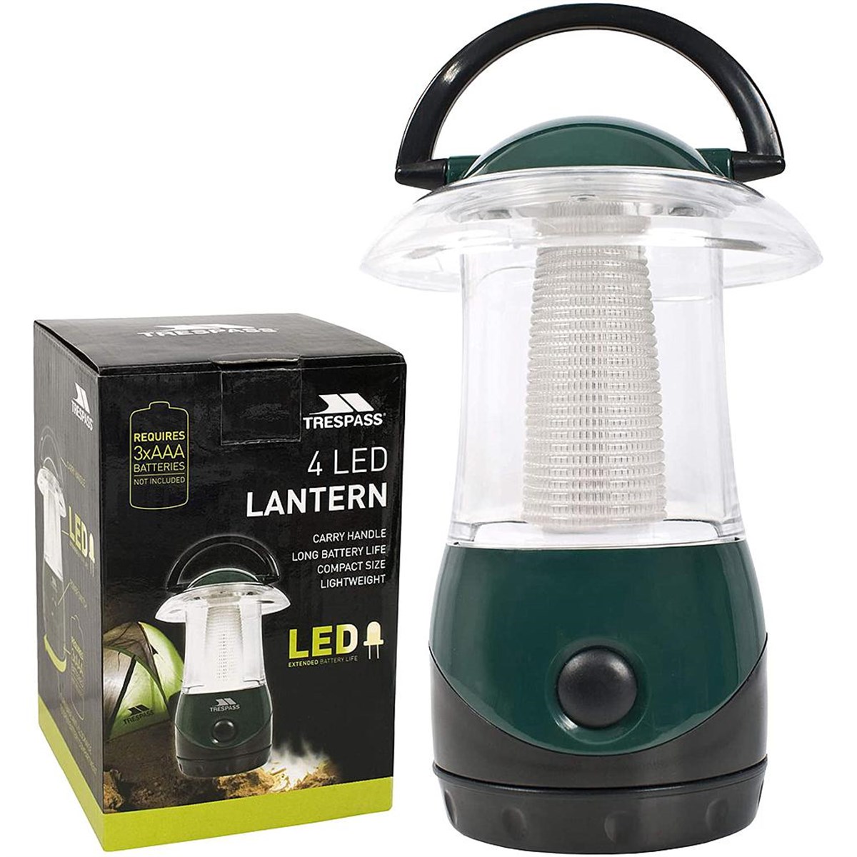 Trespass 4 LED Camping Lantern RD UUACMIH20004