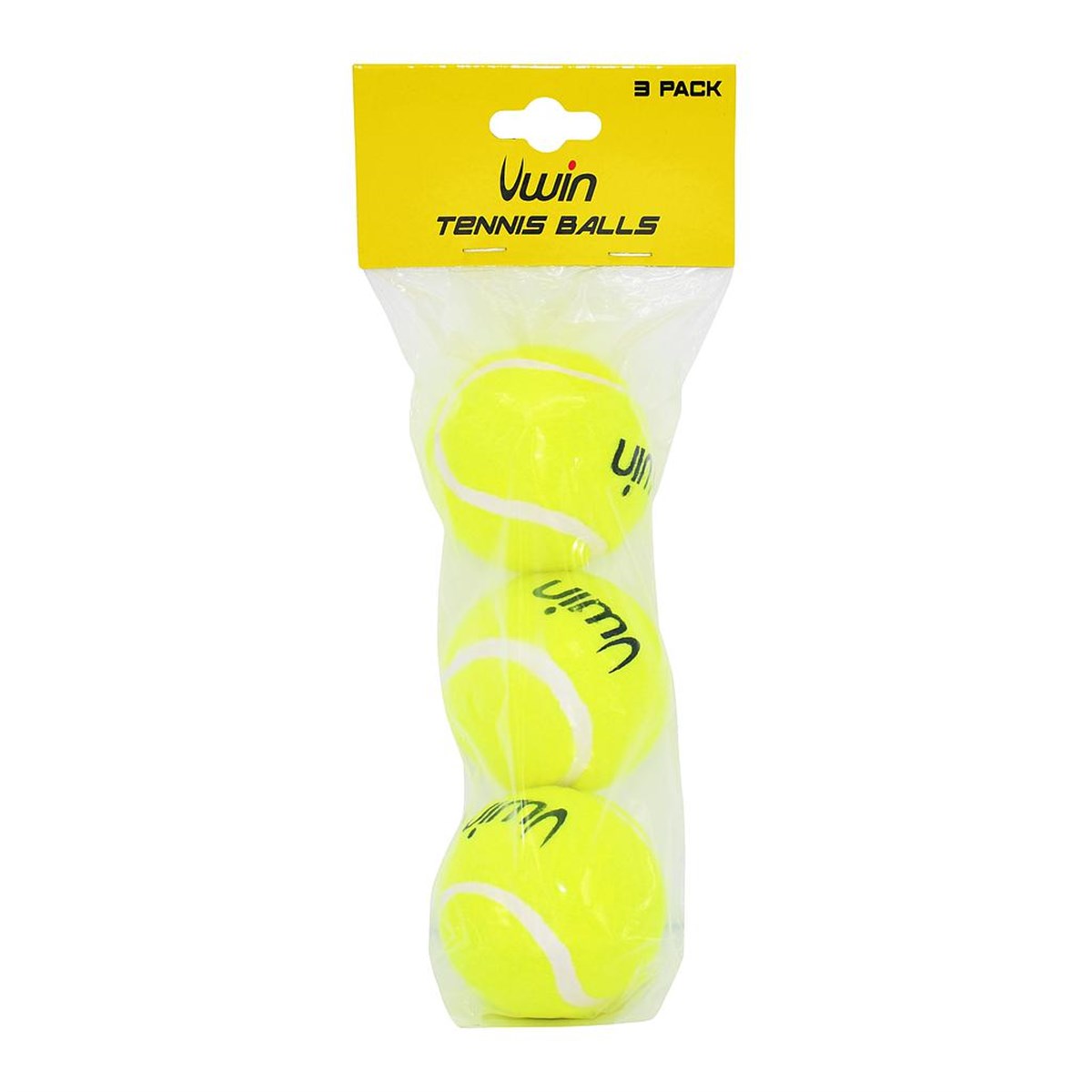 Uwin RD UWB115 Trainer Tennis Balls, 3-Pack