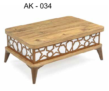 Max SA AK-034 AC Coffee Table, Atlantic Pine