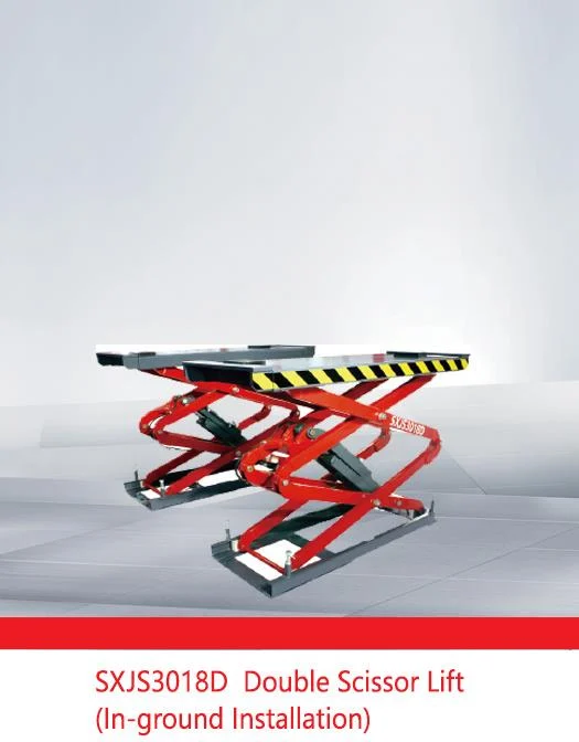 Lift Çift Makasli 1660X2060X800 Yeraltı Montaj Yükseklik 330-1800MM 3000KG