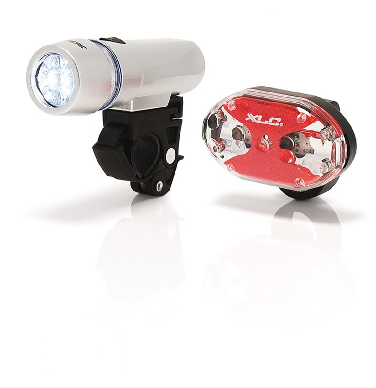 XLC WN 2500212000 Front and Rear Bike Light Set