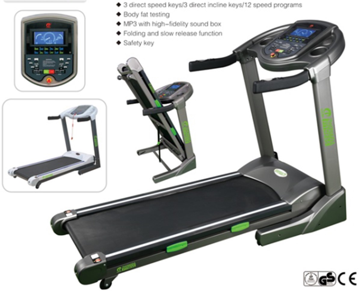 Power ZD AT-5001B Treadmill, 1–18 km/h, 0–15 Incline, 2.5 HP