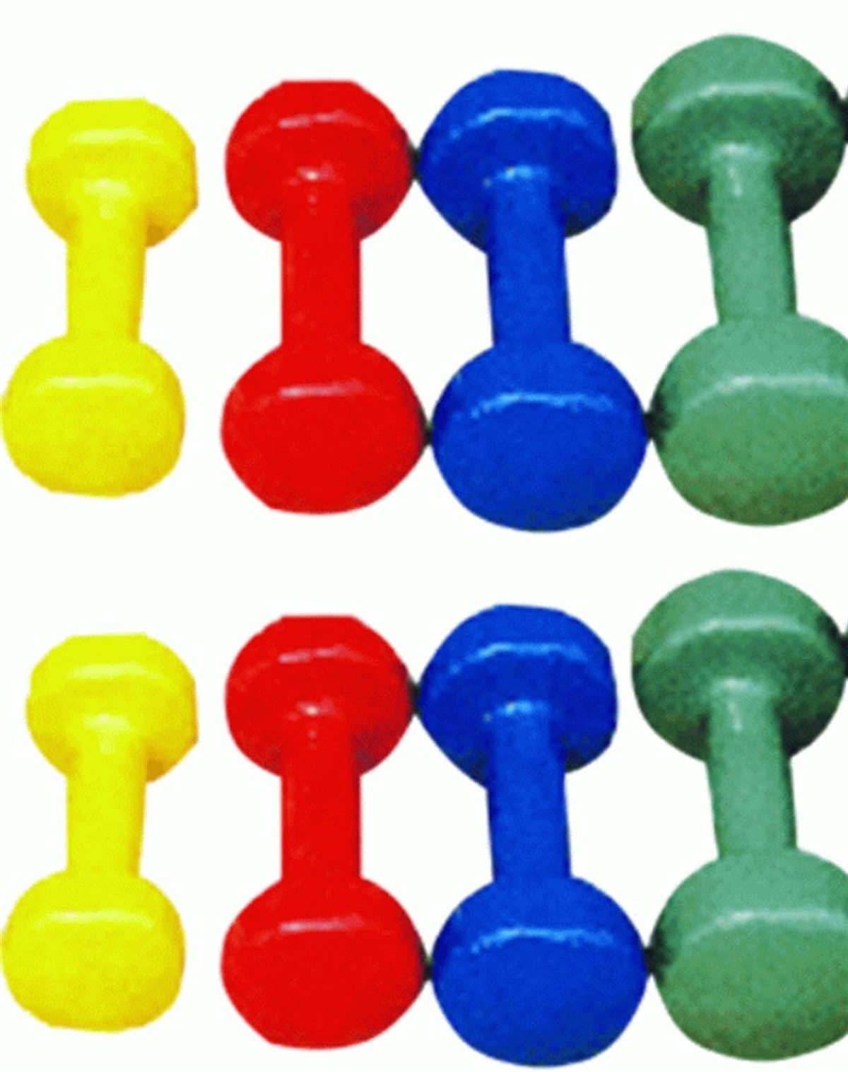 Power Dambıl Seti 2x0.5KG 2x1KG 2x1.5KG 2x2KG