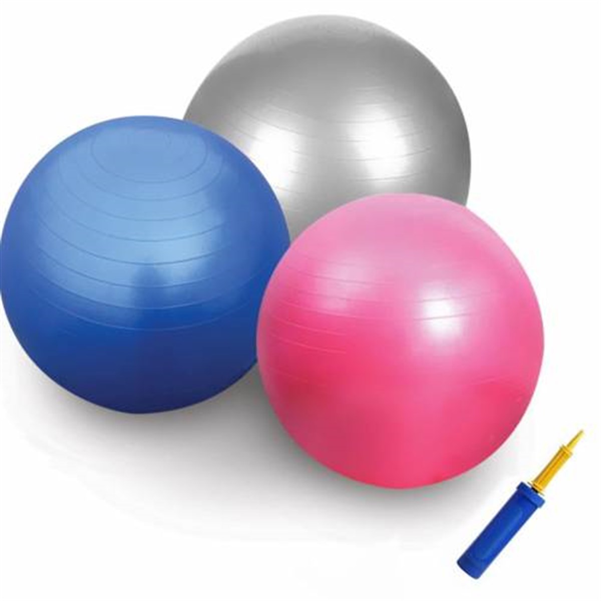 Power ZD ZD-GB003 65 Exercise Ball, 65 cm, Burst-Resistant