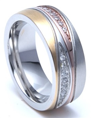 Love Ring LVR401-26 Yüzük Gümüş/altın/rose