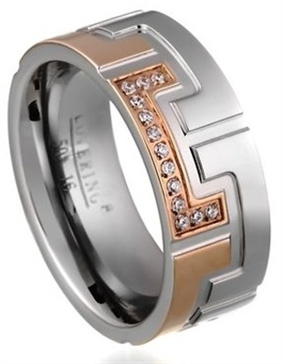 Love Ring LVR501-24 Yüzük Gümüş/rose