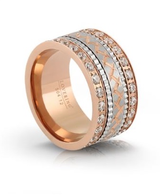 Love Ring LVR504-16 Yüzük Rose Gold