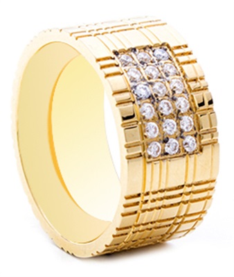 Love Ring LVR348-12 Yüzük Altın